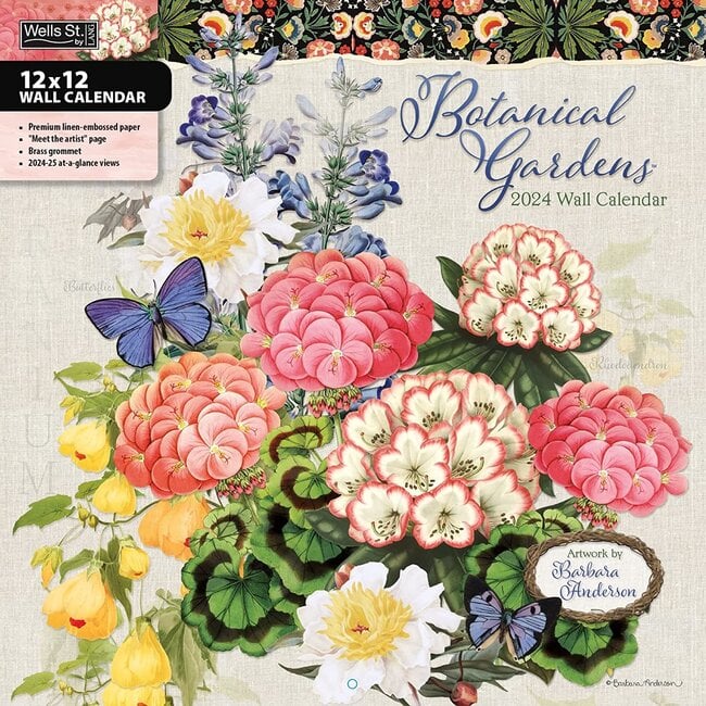 Botanical Gardens Calendar 2025