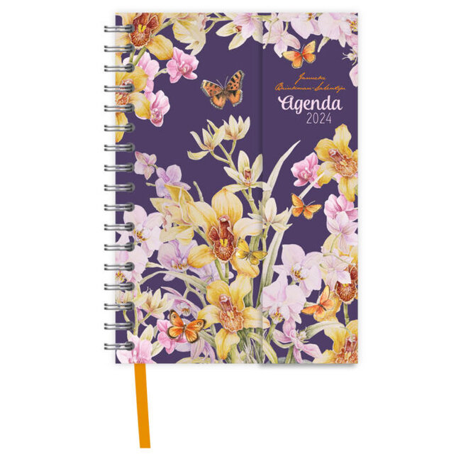 Buying Janneke Brinkman Desk Diary 2024 Trumpet Flower? Order online 