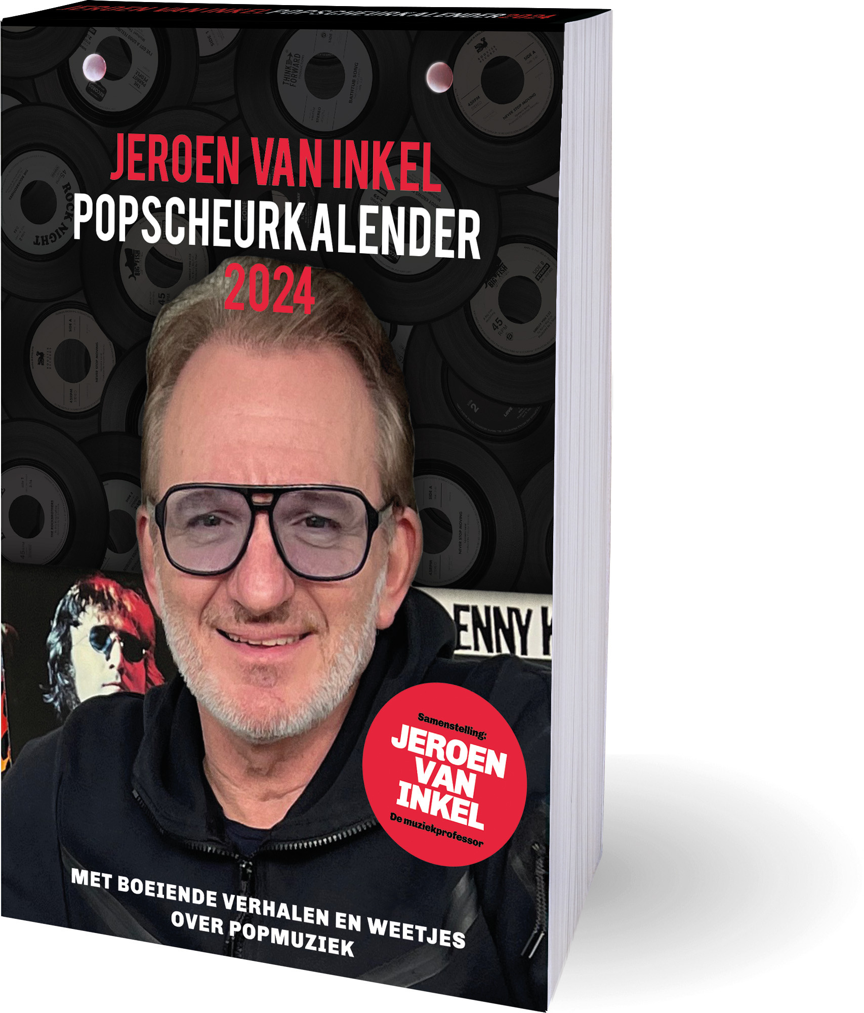 Jeroen van Inkel pop music calendar 2024 Buy simply order Onli