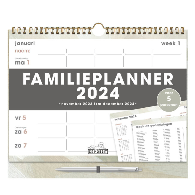 Family planner 2024 incl. Markers Buy? Order quickly and easily onli 
