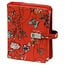 Raccoglitore a 6 anelli ricaricabile Planner floreale rosso mare