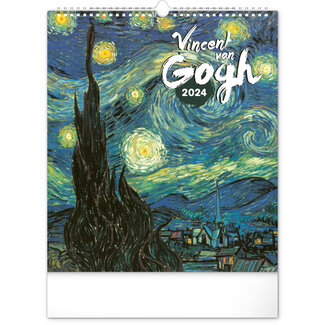 Presco Vincent van Gogh Calendar 2024