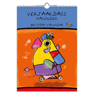 Comello Von Herzen (Willem Ritstier) A4 Geburtstagskalender