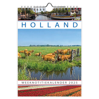 Comello Holland WEEKnotitie Kalender 2025