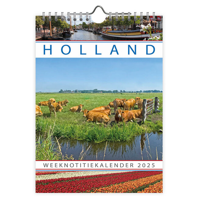 Comello Olanda Calendario WEEKnotice 2025