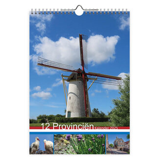 Comello 12 Province Calendario Note Mensili 2025