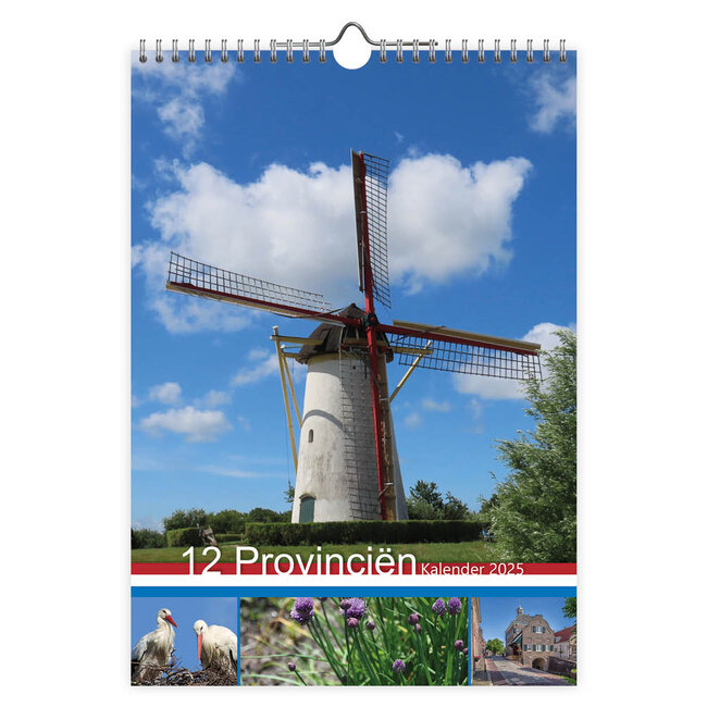 12 Province Calendario Note Mensili 2025