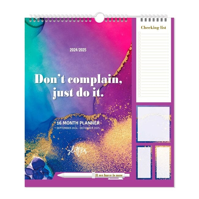 Glitter 4 person Planner 2025