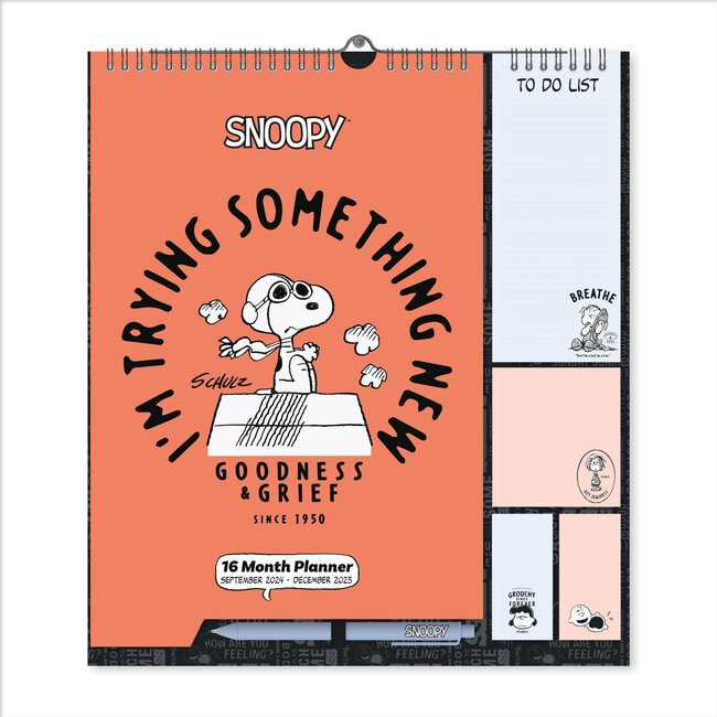 Snoopy 4 persone Planner 2025