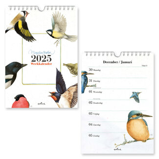 Hallmark Marjolein Bastin Calendario Semanal 2025 Bird