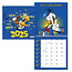 Hallmark Donald Duck Monthly Calendar 2025