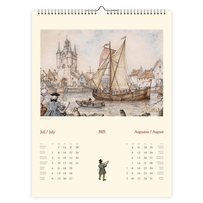 Buy Anton Pieck Calendar 2025 Large Bakery? Simply online