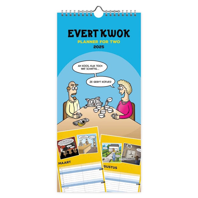 Evert Kwok Planner for 2 Calendar 2025