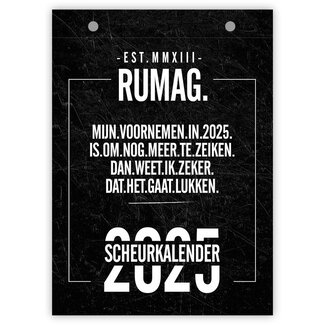 Comello Rumag Scheurkalender 2025