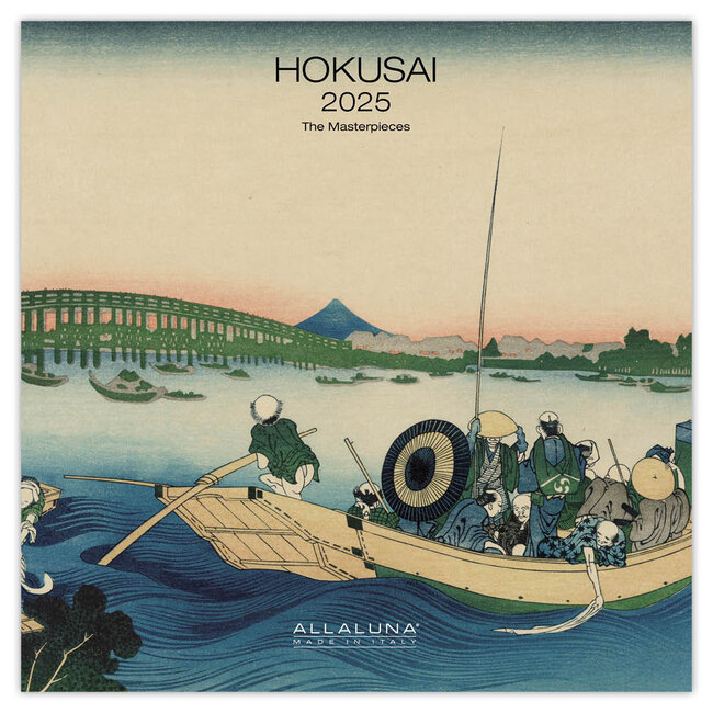 Allaluna Hokusai Calendar 2025