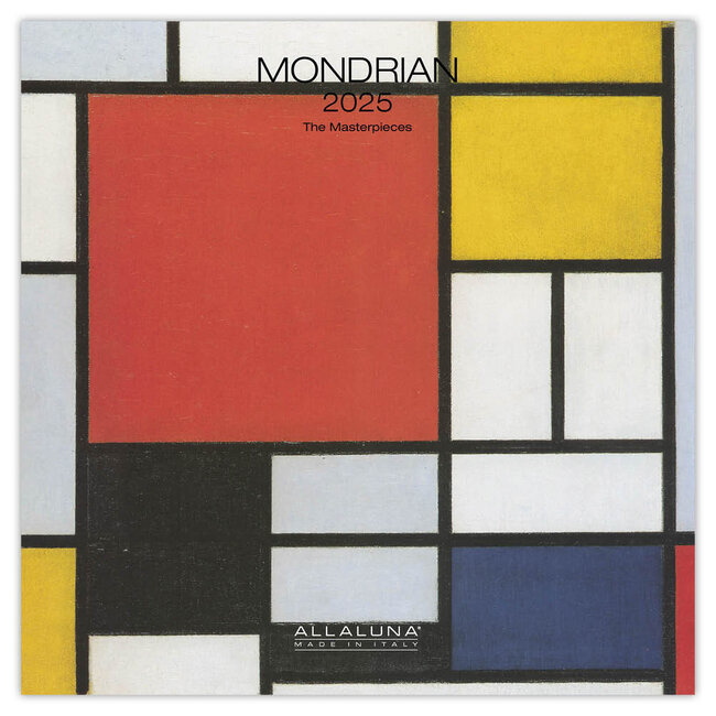 Mondrian Calendar 2025