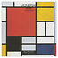 Allaluna Mondrian Calendar 2025