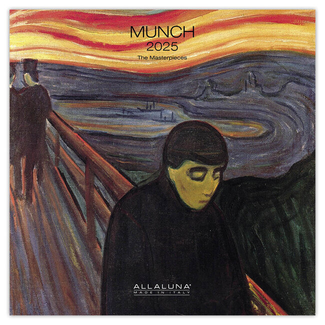 Allaluna Munch Calendar 2025
