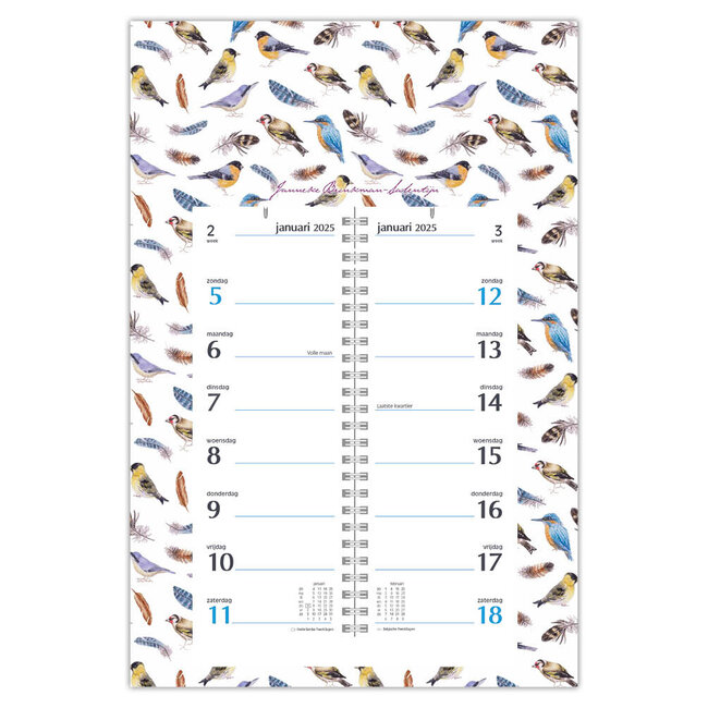 Comello Janneke Brinkman Omlegweek (op schild) 2025 Vogels en Veren