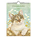 Comello Calendario semanal de notas de los gatos de Francien 2025 Femke