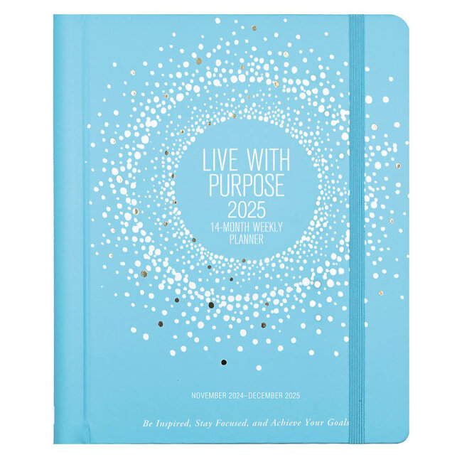 Peter Pauper Live with Purpose Weekly Planner 2025
