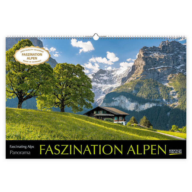 Korsch Verlag Faszination Alpen Kalender 2025