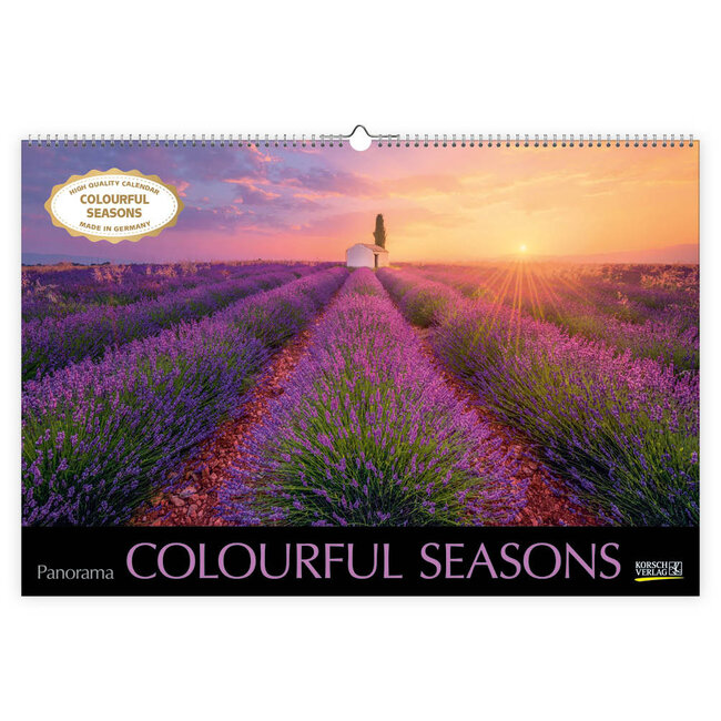 Colourful Seasons Calendar 2025