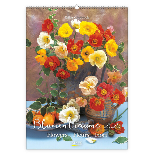 Korsch Verlag Calendario Flores de Ensueño 2025