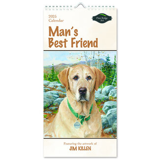 Pine Ridge Man's Best Friend Calendar 2025