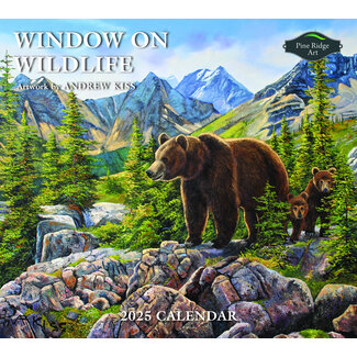 Pine Ridge Window on Wildlife Calendar 2025