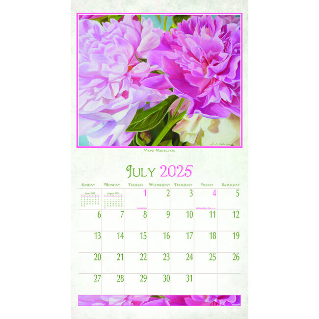 el Calendario Belleza en Flor 2025? Rápido y fácil en línea