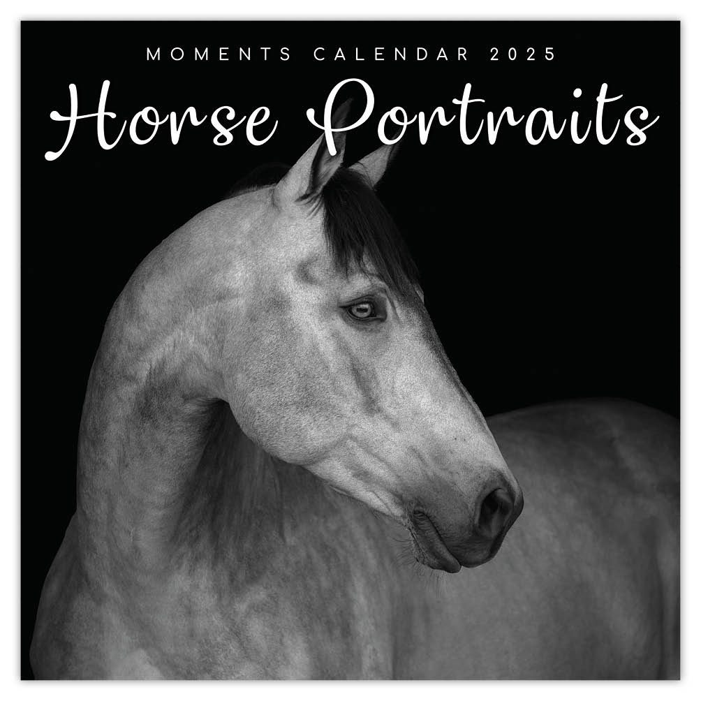 Buy Horse Portraits Calendar 2025? Order online quickly and easily