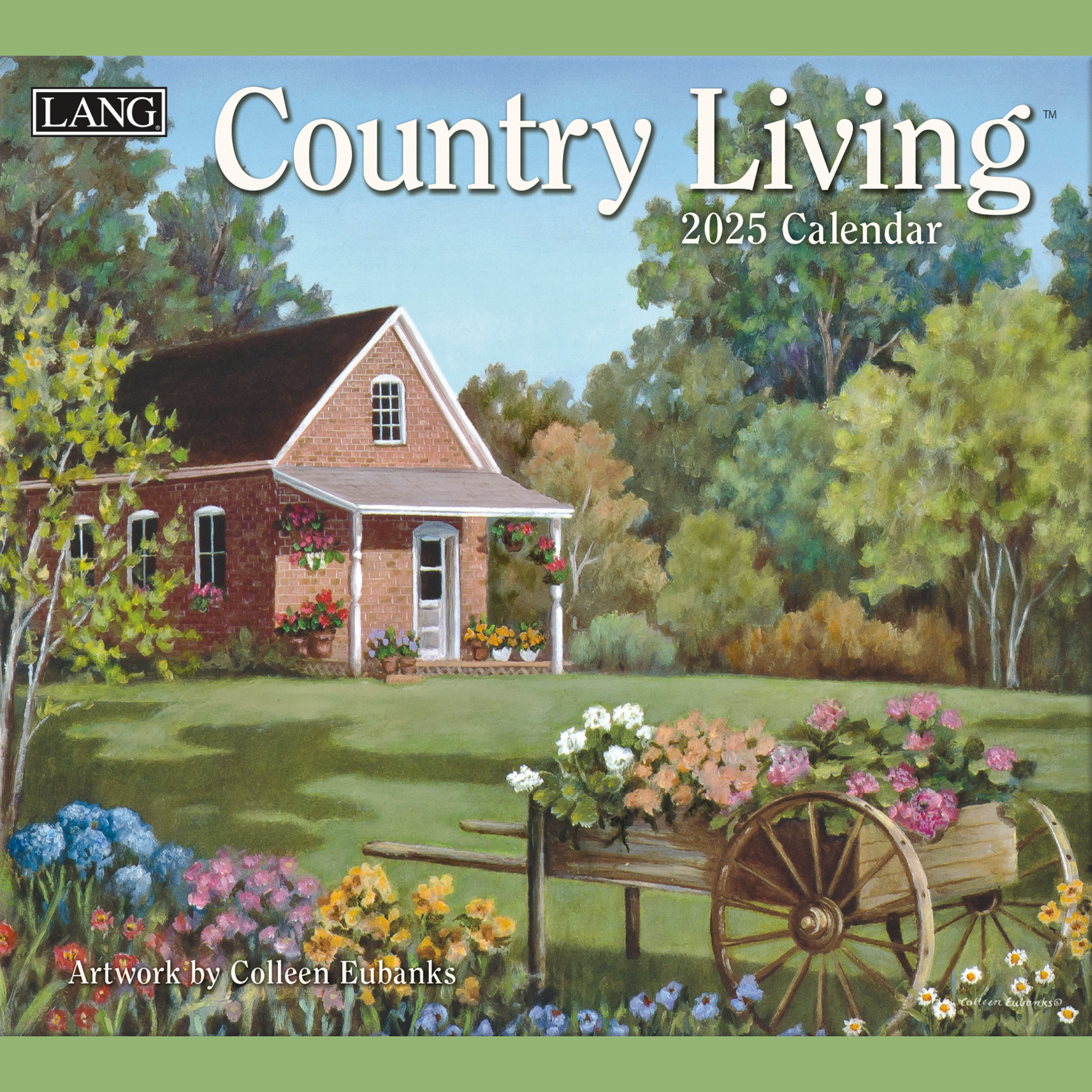 Buying Country Living Calendar 2025 Art Work by Colleen Eubanks