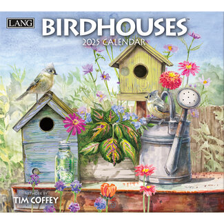 LANG Birdhouses Calendar 2025