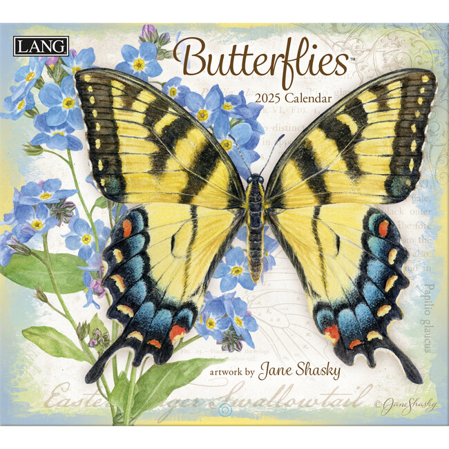Schmetterlinge Kalender 2025