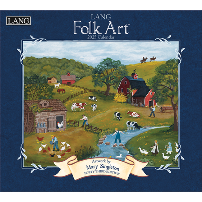 Folk Art Calendar 2025