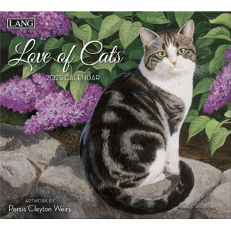 LANG Calendario Love of Cats 2025