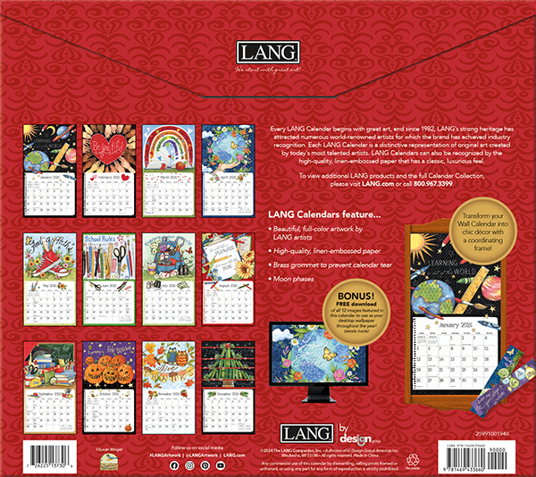 Buying Schoolhouse Calendar 2025? Artwork by Susan Winget ...