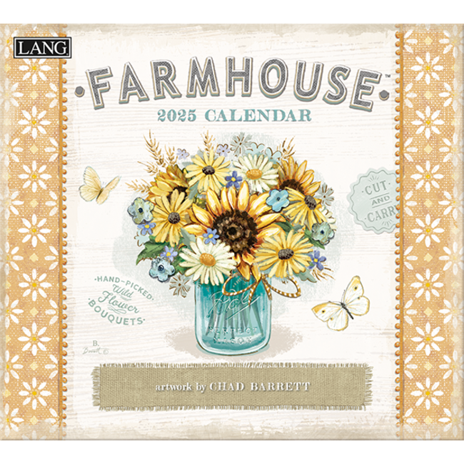 LANG Farmhouse Calendar 2025