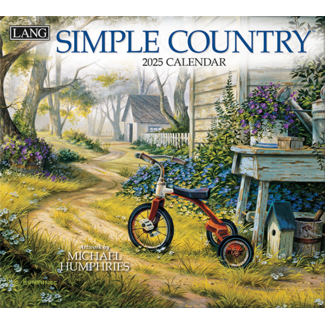 LANG Calendario Simple Country 2025