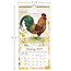 Proud Rooster Calendar 2025 Small