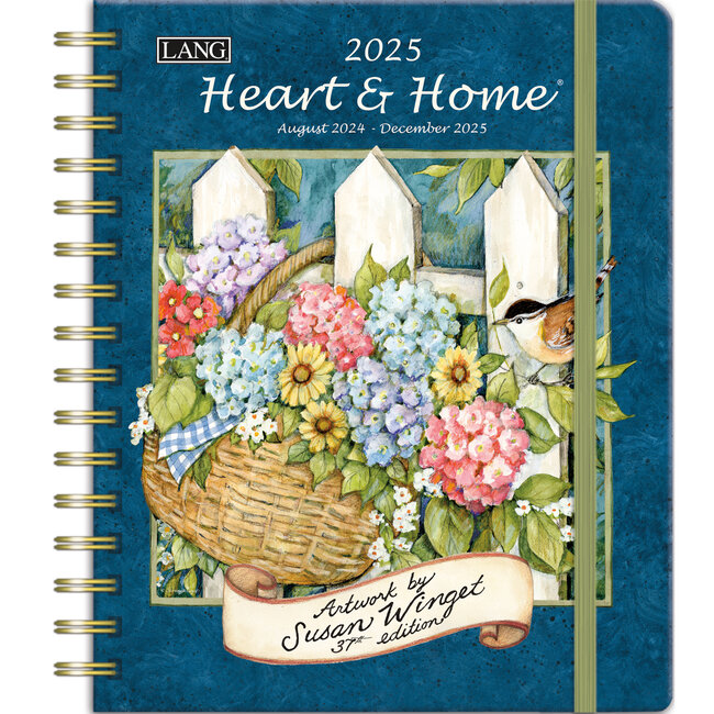 Corazón y Hogar Deluxe Planner 2025