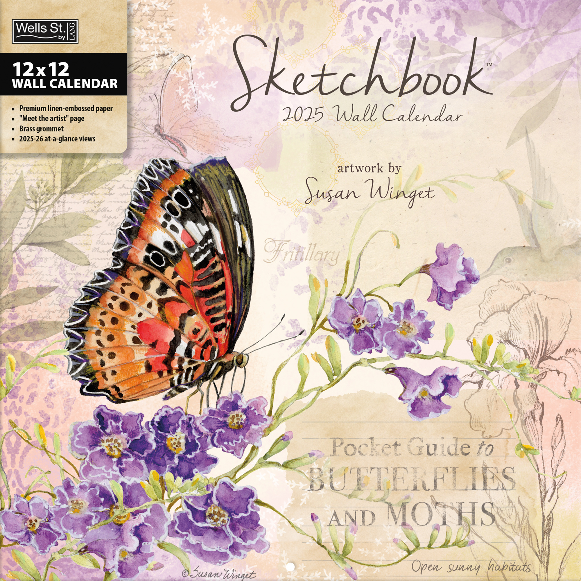 el Calendario Sketchbook 2025? Obra de Susan Winget