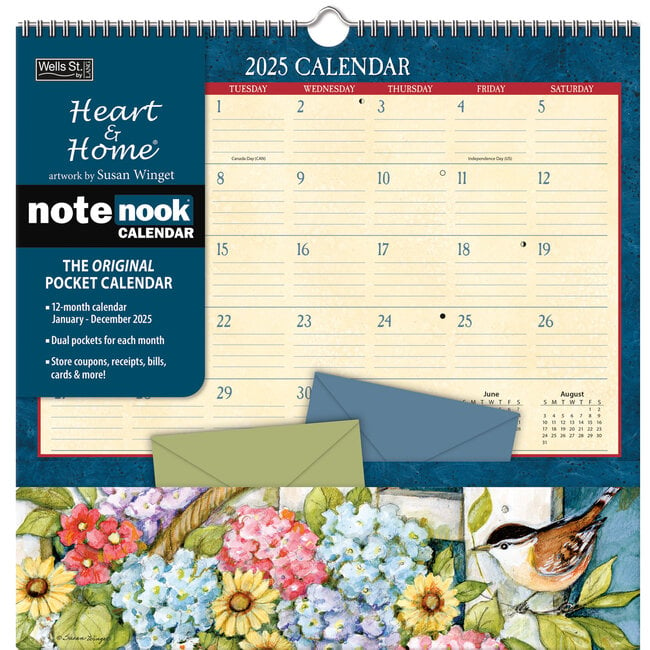 Heart and Home Pocket Kalender 2025