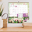 Botanical Gardens Pocket Note Nook Calendar 2025