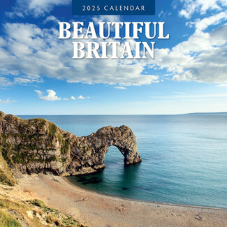 Red Robin Beautiful Britain Calendar 2025