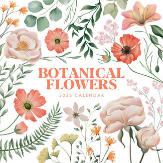 Red Robin Botanischer Blumen-Kalender 2025