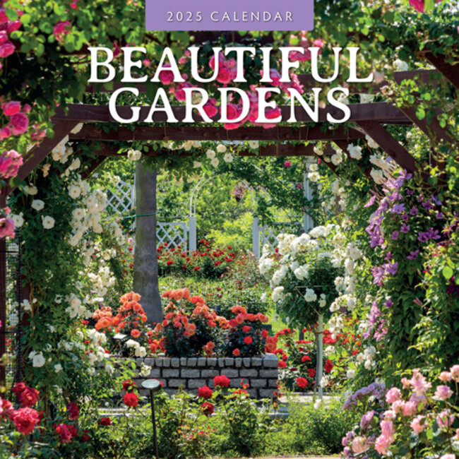 Red Robin Beautiful Gardens Calendar 2025