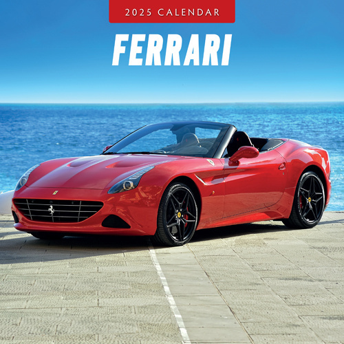 Buying Ferrari Calendar 2025? Quick and easy online