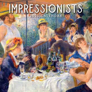 Red Robin Impressionists Calendar 2025